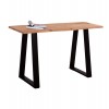 ΤΡΑΠΕΖΙ ΚΟΝΣΟΛΑ SOFIA SLIM HM8503.11 ΜΑΣΙΦ ΞΥΛΟ ΑΚΑΚΙΑΣ ΦΥΣΙΚΟ 130X45X76Υεκ.