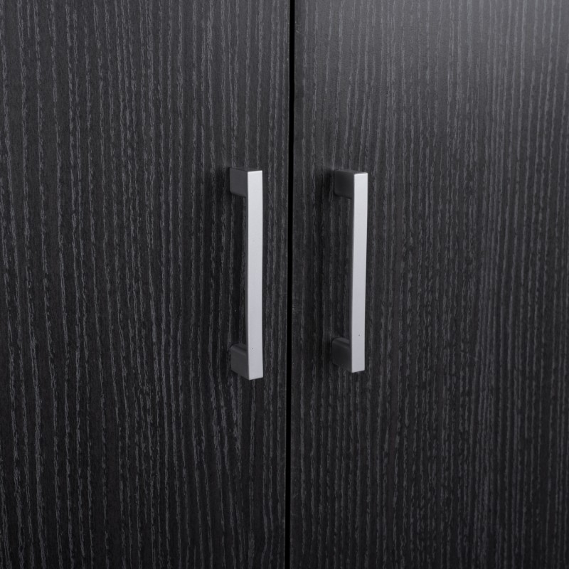 ΠΑΠΟΥΤΣΟΘΗΚΗ ΞΥΛΙΝΗ DAYANNA ΜΕ 6 ΡΑΦΙΑ 60X43X180.5εκ. ZEBRANO HM2379.01