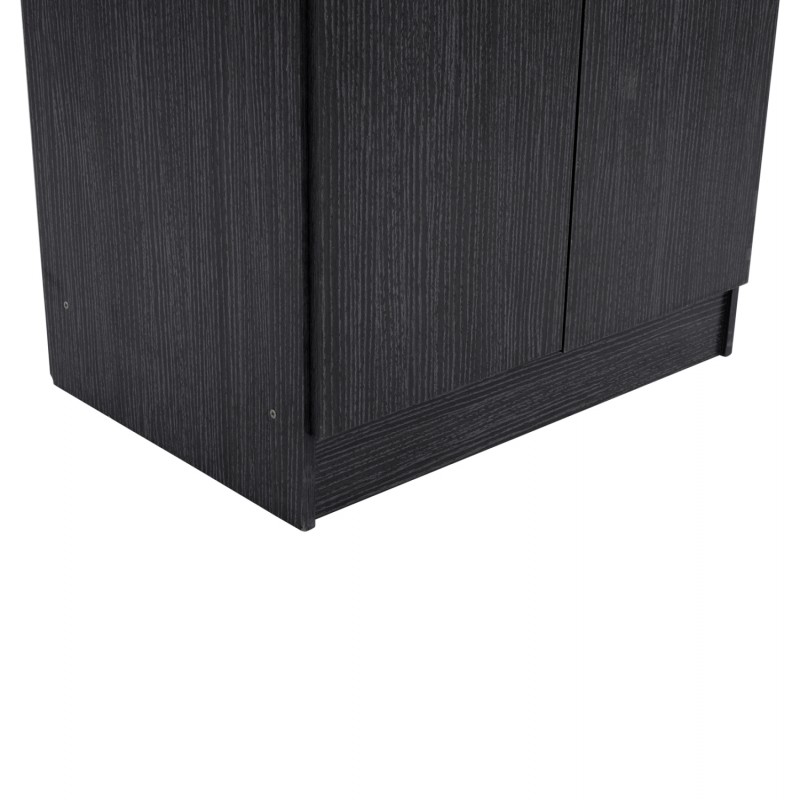 ΠΑΠΟΥΤΣΟΘΗΚΗ ΞΥΛΙΝΗ DAYANNA ΜΕ 6 ΡΑΦΙΑ 60X43X180.5εκ. ZEBRANO HM2379.01