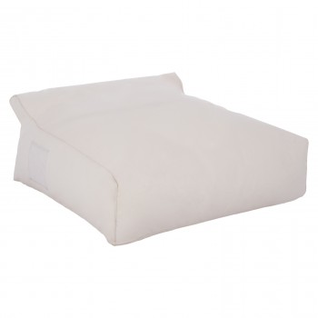 ΠΟΥΦ YAMIN 2ΑΤΟΜΩΝ ΜΕ TEXTILENE 600gr/m2 2X1 ΛΕΥΚΟ HM5773.11 140x140x40-60Υεκ.