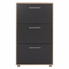 ΠΑΠΟΥΤΣΟΘΗΚΗ ΞΥΛΙΝΗ DAVINA HM2221.04 SONAMA-ΓΚΡΙ 3ΘΕΣΕΩΝ 62Χ24Χ110Υεκ