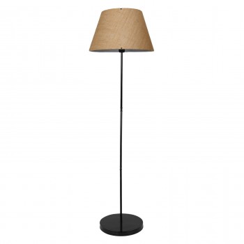 ΦΩΤΙΣΤΙΚΟ ΔΑΠΕΔΟΥ ΜΕΤΑΛΛΙΚΟ ΜΑΥΡΟ ΜΕ ΜΠΕΖ HM7610.01 Φ38x143 εκ.