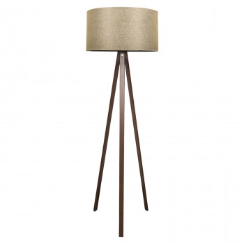 ΦΩΤΙΣΤΙΚΟ ΔΑΠΕΔΟΥ ΞΥΛΙΝΟ CRUZ HM7578.03 ΚΑΡΥΔΙ ΜΕ ΚΑΦΕ ΚΑΠΕΛΟ Φ38x140Y εκ.