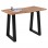 ΤΡΑΠΕΖΙ ΚΟΝΣΟΛΑ SOFIA SLIM HM8744.11 ΜΑΣΙΦ ΞΥΛΟ ΑΚΑΚΙΑΣ ΦΥΣΙΚΟ 120x53x96Υ εκ.