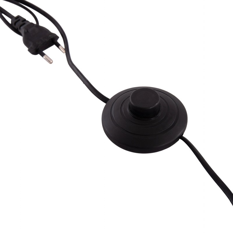 ΔΙΑΚΟΣΜΗΤΙΚΟ ΦΩΤΙΣΤΙΚΟ ΔΑΠΕΔΟΥ TUSKEN HM4702.01 FIBER CEMENT-ΜΑΥΡΟ 50x43x145Υεκ.