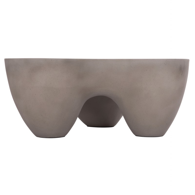 ΤΡΑΠΕΖΙ ΣΑΛΟΝΙΟΥ SALLEN HM18161.03 FIBER CEMENT ΣΕ ΓΚΡΙ--108x94x38,5Υεκ.