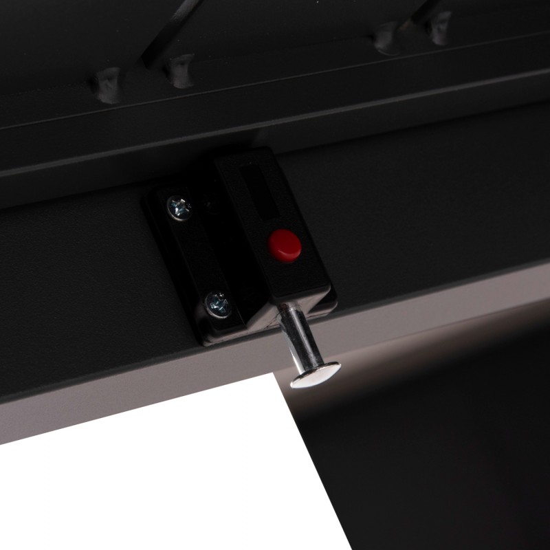 ΤΡΑΠΕΖΙ ΕΠΕΚΤΕΙΝΟΜΕΝΟ KRUM HM6277.03 ΑΛΟΥΜΙΝΙΟ ΣΚΟΥΡΟ ΓΚΡΙ 160-240x90x73Υεκ.