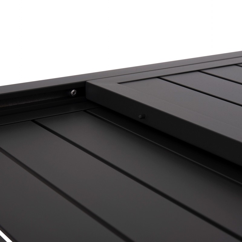 ΤΡΑΠΕΖΙ ΕΠΕΚΤΕΙΝΟΜΕΝΟ KRUM HM6277.03 ΑΛΟΥΜΙΝΙΟ ΣΚΟΥΡΟ ΓΚΡΙ 160-240x90x73Υεκ.