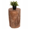 ΒΟΗΘΗΤΙΚΟ ΤΡΑΠΕΖΑΚΙ/ΣΚΑΜΠΟ TRONCO HM9374.21 ΞΥΛΟ TEAK--ΦΥΣΙΚΟ Φ30x45Υεκ.