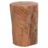 ΒΟΗΘΗΤΙΚΟ ΤΡΑΠΕΖΑΚΙ/ΣΚΑΜΠΟ TRONCO HM9374.21 ΞΥΛΟ TEAK--ΦΥΣΙΚΟ Φ30x45Υεκ.