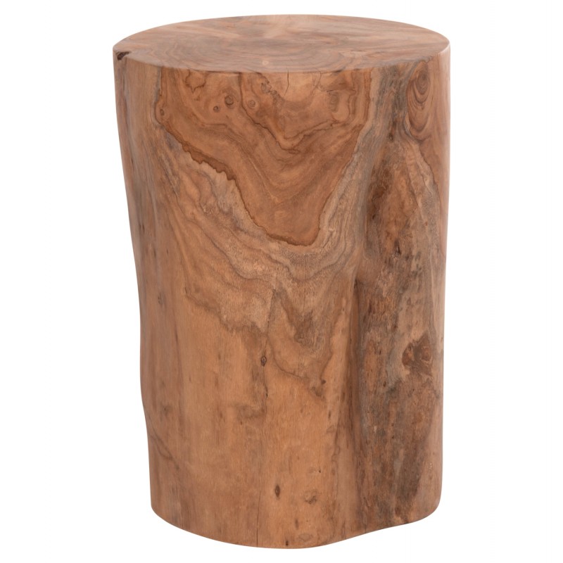 ΒΟΗΘΗΤΙΚΟ ΤΡΑΠΕΖΑΚΙ/ΣΚΑΜΠΟ TRONCO HM9374.21 ΞΥΛΟ TEAK--ΦΥΣΙΚΟ Φ30x45Υεκ.