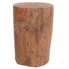 ΒΟΗΘΗΤΙΚΟ ΤΡΑΠΕΖΑΚΙ/ΣΚΑΜΠΟ TRONCO HM9374.21 ΞΥΛΟ TEAK--ΦΥΣΙΚΟ Φ30x45Υεκ.