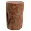 ΒΟΗΘΗΤΙΚΟ ΤΡΑΠΕΖΑΚΙ/ΣΚΑΜΠΟ TRONCO HM9374.21 ΞΥΛΟ TEAK--ΦΥΣΙΚΟ Φ30x45Υεκ.