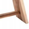 ΒΟΗΘΗΤΙΚΟ ΣΚΑΜΠΟ SADEL HM18294 ΞΥΛΟ SUAR--ΦΥΣΙΚΟ 50x30x45Υεκ.