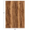 ΕΠΙΦΑΝΕΙΑ ΤΡΑΠΕΖΙΟΥ HPL ΟΡΘΟΓΩΝΙΑ HM6350.30 INDIAN SHEESHAM 60x80εκ.