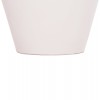ΔΙΑΚΟΣΜΗΤΙΚΟ ΒΑΖΟ ΔΑΠΕΔΟΥ NEBULA HM4661.02 FIBER CEMENT ΛΕΥΚΟ--ΞΥΛΟ ΤΕΑΚ Φ60x115Υεκ.