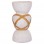 ΔΙΑΚΟΣΜΗΤΙΚΟ ΒΑΖΟ ΔΑΠΕΔΟΥ MAYNARD HM4672.02L FIBER CEMENT ΛΕΥΚΟ--RATTAN Φ32x62.5Υεκ.