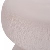 ΣΚΑΜΠΟ ΣΤΡΟΓΓΥΛΟ INTERON HM18171.02 FIBER CEMENT ΣΕ ΛΕΥΚΟ--Φ34x39Υεκ.