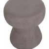 ΣΚΑΜΠΟ ΣΤΡΟΓΓΥΛΟ INTERON HM18171.03 FIBER CEMENT ΣΕ ΓΚΡΙ--Φ34x39Υεκ.