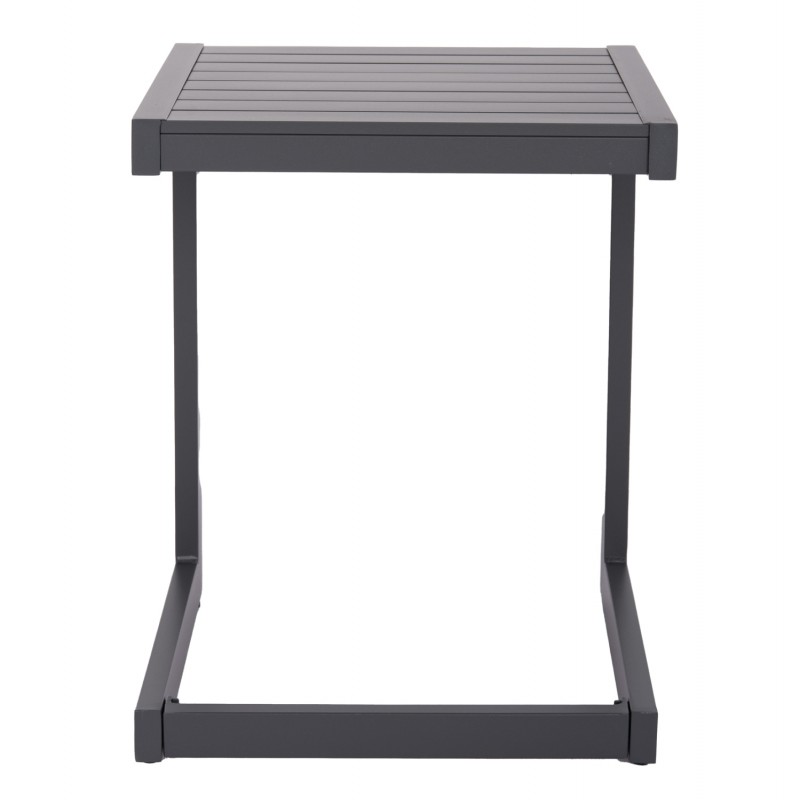 ΤΡΑΠΕΖΑΚΙ ΞΑΠΛΩΣΤΡΑΣ BELLING HM6274.03 ΑΛΟΥΜΙΝΙΟ ΣΕ ΣΚΟΥΡΟ ΓΚΡΙ 42x43x53Υεκ.