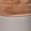 ΔΙΑΚΟΣΜΗΤΙΚΟ ΒΑΖΟ ΔΑΠΕΔΟΥ LINTER HM4662.03S FIBER CEMENT ΓΚΡΙ--ΞΥΛΟ ΤΕΑΚ Φ34x60Υεκ.