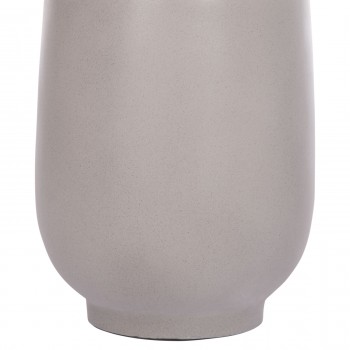 ΔΙΑΚΟΣΜΗΤΙΚΟ ΒΑΖΟ ΔΑΠΕΔΟΥ LINTER HM4662.03S FIBER CEMENT ΓΚΡΙ--ΞΥΛΟ ΤΕΑΚ Φ34x60Υεκ.