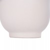 ΔΙΑΚΟΣΜΗΤΙΚΟ ΒΑΖΟ ΔΑΠΕΔΟΥ LINTER HM4662.02S FIBER CEMENT ΛΕΥΚΟ--ΞΥΛΟ ΤΕΑΚ Φ34x60Υεκ.