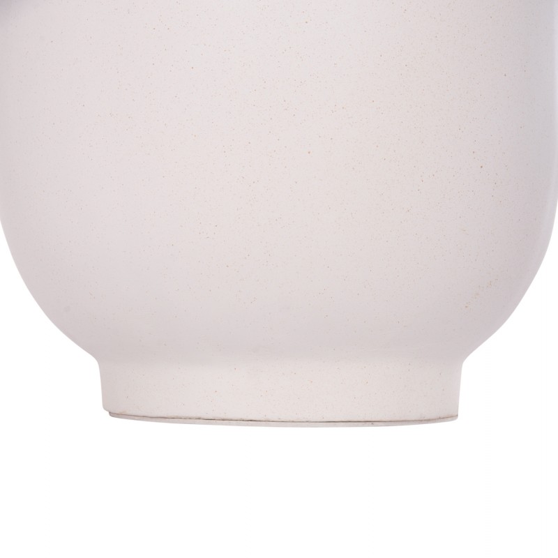 ΔΙΑΚΟΣΜΗΤΙΚΟ ΒΑΖΟ ΔΑΠΕΔΟΥ LINTER HM4662.02S FIBER CEMENT ΛΕΥΚΟ--ΞΥΛΟ ΤΕΑΚ Φ34x60Υεκ.