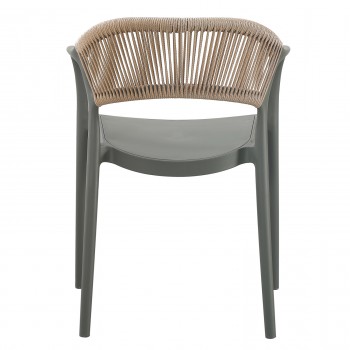 ΠΟΛΥΘΡΟΝΑ ΠΟΛΥΠΡΟΠΥΛΕΝΙΟΥ EVA HM6155.05 OLIVE GREEN--P.P. ΜΠΕΖ ΣΧΟΙΝΙ 56,5x53x80Υεκ.
