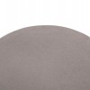 ΒΟΗΘΗΤΙΚΟ ΤΡΑΠΕΖΙ ΣΤΡΟΓΓΥΛΟ DELIA HM18167.03 FIBER CEMENT ΓΚΡΙ & RATTAN Φ40x45Υεκ