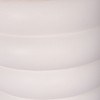 ΤΡΑΠΕΖΙ ΒΟΗΘΗΤΙΚΟ PUFFAT HM18172.02 FIBER CEMENT ΛΕΥΚΟ- ΞΥΛΟ TEAK TOP Φ45x46Υεκ.