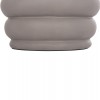 ΤΡΑΠΕΖΙ ΒΟΗΘΗΤΙΚΟ PUFFAT HM18172.03 FIBER CEMENT ΓΚΡΙ- ΞΥΛΟ TEAK TOP Φ45x46Υεκ.