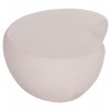 ΤΡΑΠΕΖΙ ΣΑΛΟΝΙΟΥ GERSON HM18151.02L FIBER CEMENT ΣΕ ΛΕΥΚΟ--122x78,5x40Υεκ.