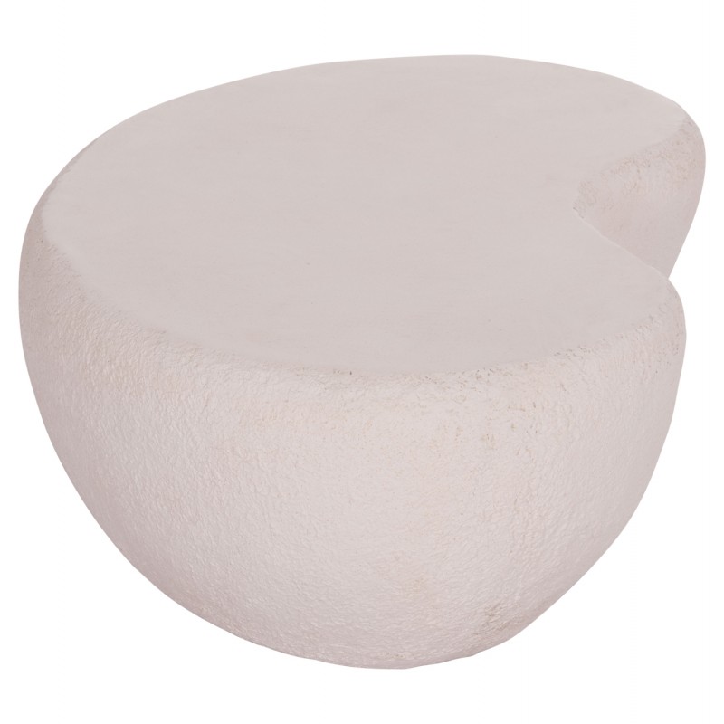 ΤΡΑΠΕΖΙ ΣΑΛΟΝΙΟΥ GERSON HM18151.02L FIBER CEMENT ΣΕ ΛΕΥΚΟ--122x78,5x40Υεκ.