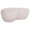 ΤΡΑΠΕΖΙ ΣΑΛΟΝΙΟΥ GERSON HM18151.02L FIBER CEMENT ΣΕ ΛΕΥΚΟ--122x78,5x40Υεκ.