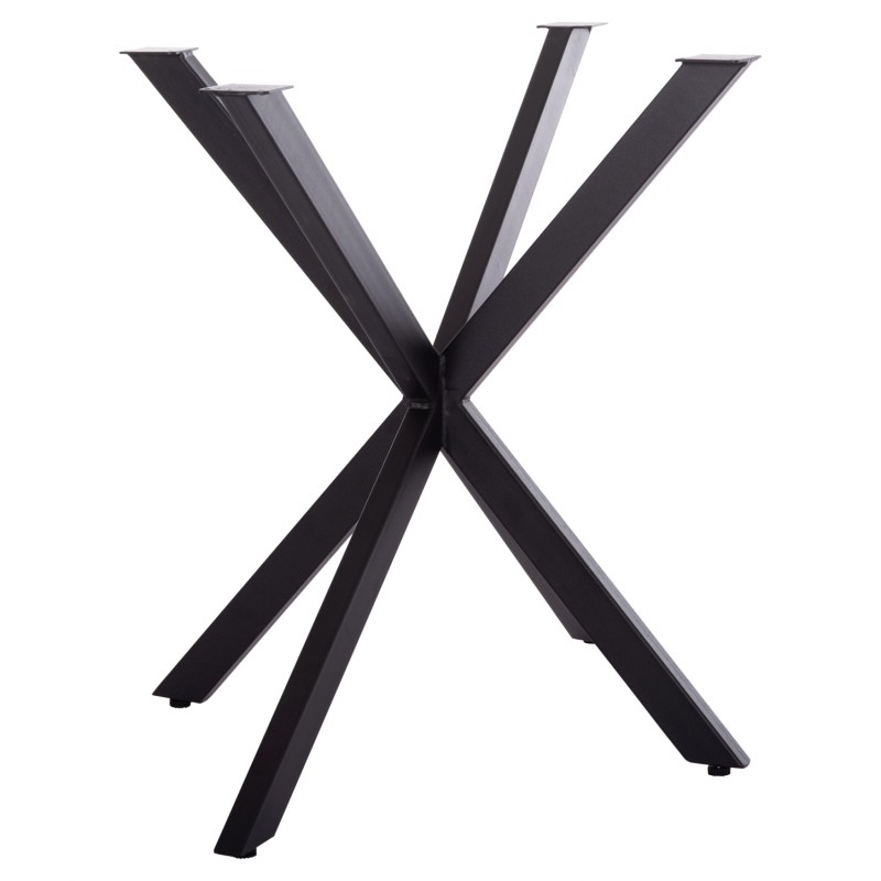 ΒΑΣΗ ΤΡΑΠΕΖΙΟΥ ΜΑΥΡΗ ΜΕΤΑΛΛΙΚΗ ΧΙΑΣΤΙ HM6255 ΓΙΑ ΕΠΙΦΑΝΕΙΑ 120Χ80εκ