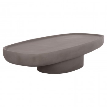 ΤΡΑΠΕΖΙ ΣΑΛΟΝΙΟΥ DESSY HM18153.03 FIBER CEMENT ΣΕ ΓΚΡΙ--151x66x30Υεκ.