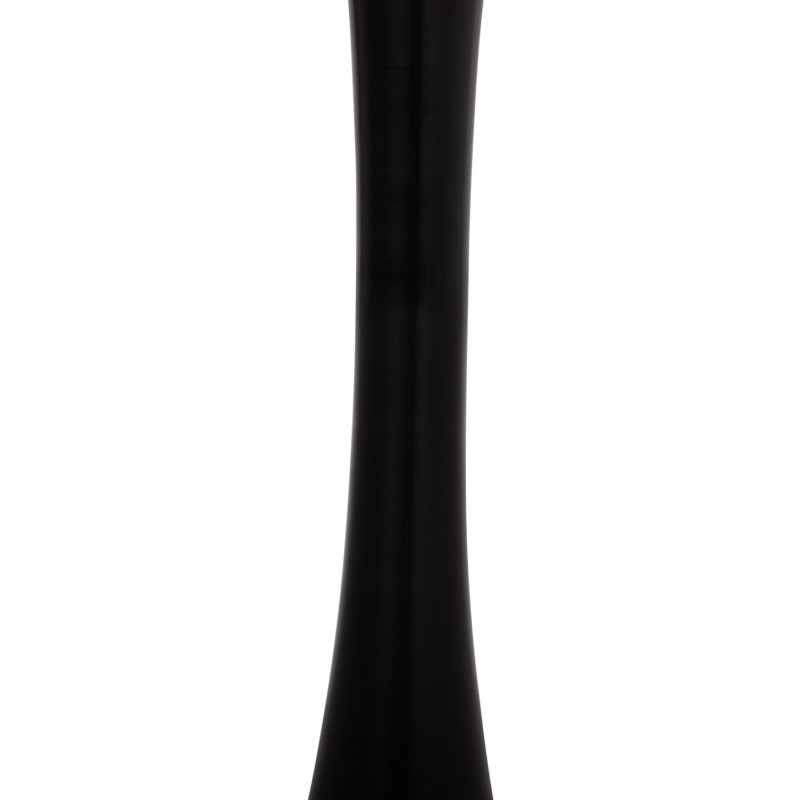 ΤΡΑΠΕΖΙ ΣΤΡΟΓΓΥΛΟ BROLIN HM18141.02 MDF TOP-ΒΑΣΗ ΜΕΤΑΛΛΙΚΗ--ΜΑΥΡΟ Φ90x73Υεκ