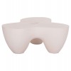 ΤΡΑΠΕΖΙ ΣΑΛΟΝΙΟΥ SALLEN HM18161.02 FIBER CEMENT ΣΕ ΛΕΥΚΟ--108x94x38,5Υεκ.