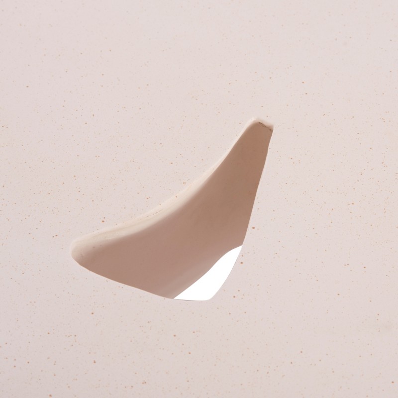 ΤΡΑΠΕΖΙ ΣΑΛΟΝΙΟΥ SALLEN HM18161.02 FIBER CEMENT ΣΕ ΛΕΥΚΟ--108x94x38,5Υεκ.