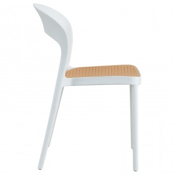 ΚΑΡΕΚΛΑ ΠΟΛΥΠΡΟΠΥΛΕΝΙΟΥ ΛΕΥΚΗ-ΜΠΕΖ CLEO HM5936.01 41x53x81Υ εκ.