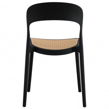 ΚΑΡΕΚΛΑ ΠΟΛΥΠΡΟΠΥΛΕΝΙΟΥ ΜΑΥΡΗ-ΜΠΕΖ CLEO HM5936.02 41x53x81Υ εκ.