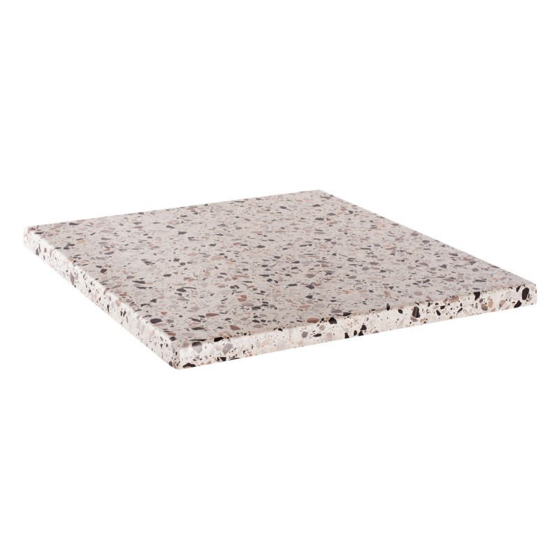 ΕΠΙΦΑΝΕΙΑ ΤΡΑΠΕΖΙΟΥ WERZALIT 70Χ70Χ3.5εκ.TERRAZZO HM5230.16