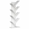 ΒΙΒΛΙΟΘΗΚΗ LIANA ΜΕΛΑΜΙΝΗΣ ΛΕΥΚΟ 46x22x128,5Yεκ.HM9028.13