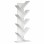 ΒΙΒΛΙΟΘΗΚΗ LIANA ΜΕΛΑΜΙΝΗΣ ΛΕΥΚΟ 46x22x128,5Yεκ.HM9028.13