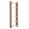 ΒΙΒΛΙΟΘΗΚΗ CLASSIKER HM9226.12 ΜΕΛΑΜΙΝΗΣ SONΟMA-ΛΕΥΚΟ 48,5x22x160Υεκ.
