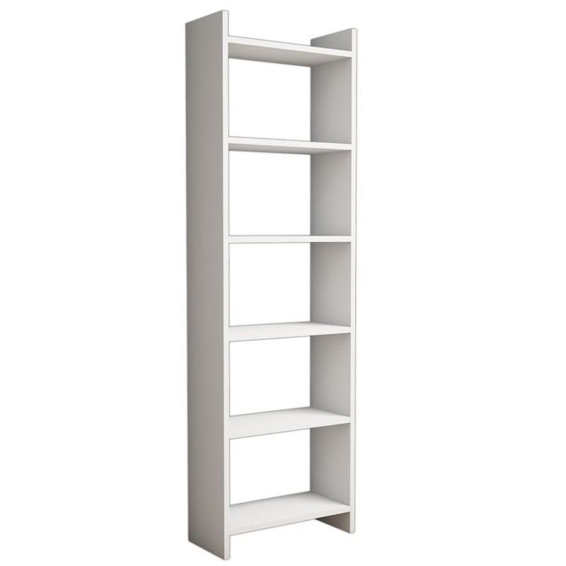 ΒΙΒΛΙΟΘΗΚΗ CLASSIKER HM9226.11 ΜΕΛΑΜΙΝΗΣ ΛΕΥΚH 48,5x22x160Υεκ.