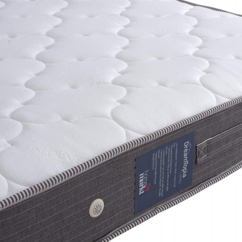 ΣΤΡΩΜΑ DREAMTOPIA ΣΕΙΡΑ LULLABY ALOE VERA HM655.180-200 BONNELL SPRING 180x200x20Yεκ.