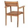 ΠΟΛΥΘΡΟΝΑ ERIETTA ΞΥΛΟ TEAK ΣΤΟΙΒΑΖΟΜΕΝΗ HM9534 ΣΕ ΦΥΣΙΚΟ ΧΡΩΜΑ 60x54x87Y εκ.