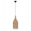 ΦΩΤΙΣΤΙΚΟ ΟΡΟΦΗΣ CARBOY HM7884 ΚΡΕΜΑΣΤΟ ΑΠΟ RATTAN ΣΕ ΦΥΣΙΚΟ ΧΡΩΜΑ Φ28x163,5Yεκ.